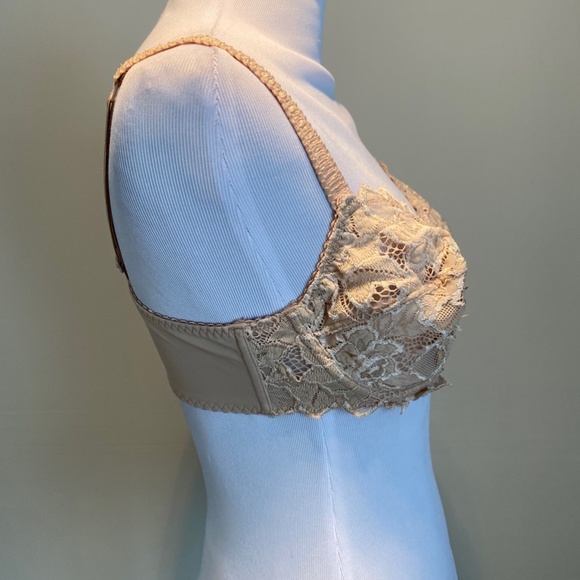 36C Sans Complexe Bra Nude Lace Pretty... - Picture 4 of 7